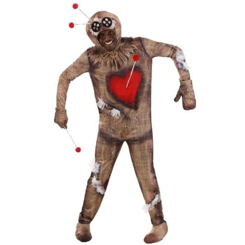 Adult Distressed Voodoo Doll Costume Small