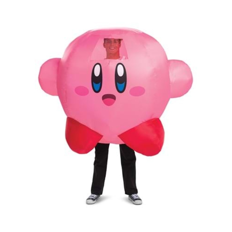Adult Inflatable Kirby Costume Standard
