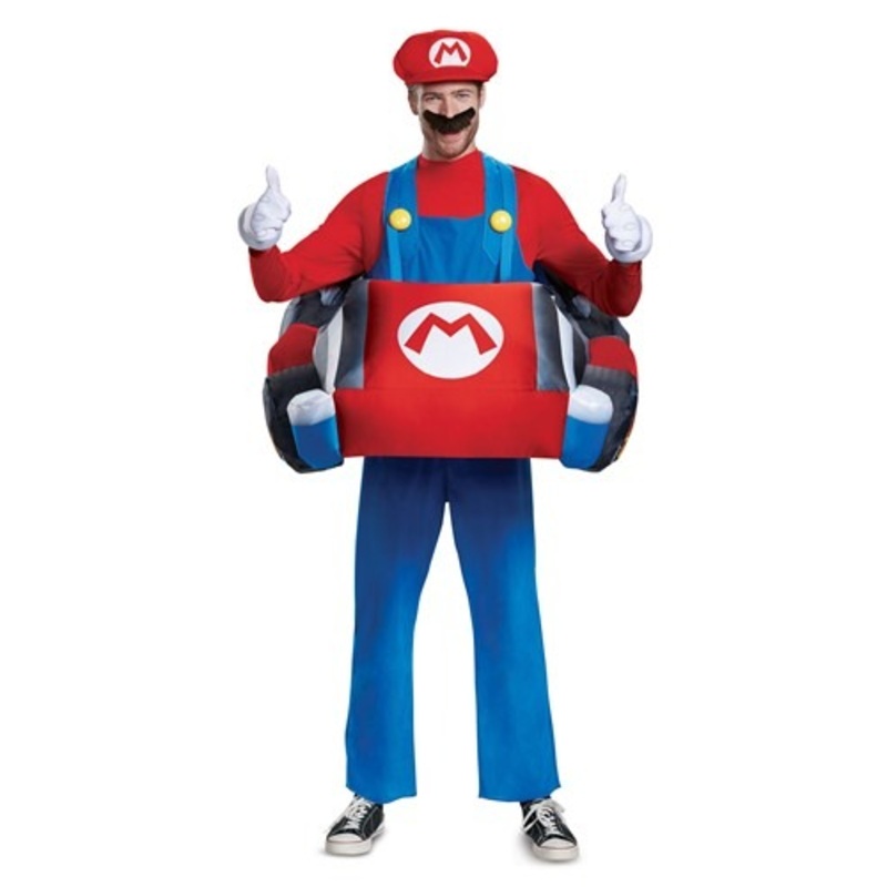 Adult Mario Kart Inflatable Kart Costume Standard