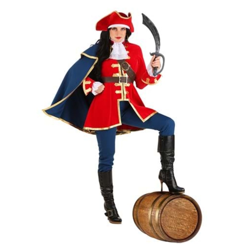 Captain Pirate Women's Costume Small