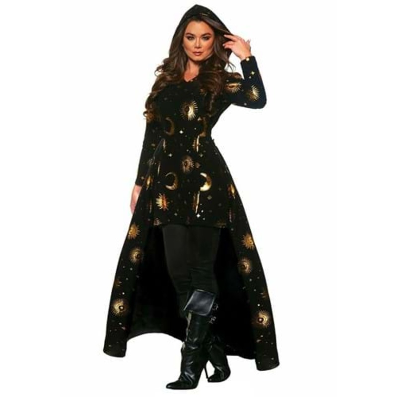 Celestial Black Magic Costume for Women X-Small