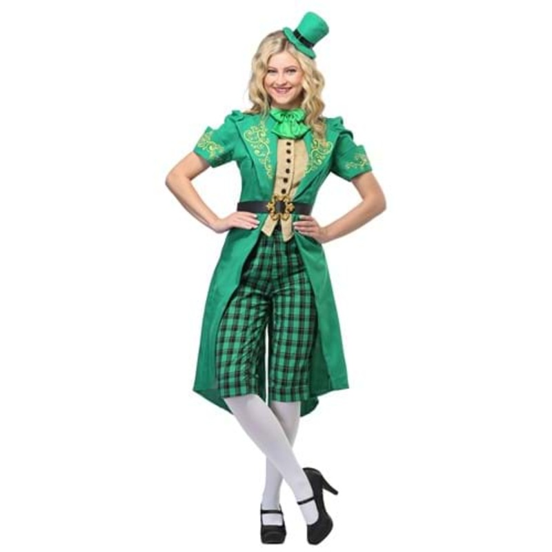 Charming Leprechaun Costume for Women X-Small