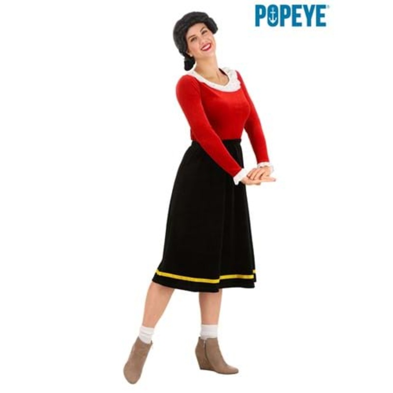 Deluxe Olive Oyl Costume for Women Small