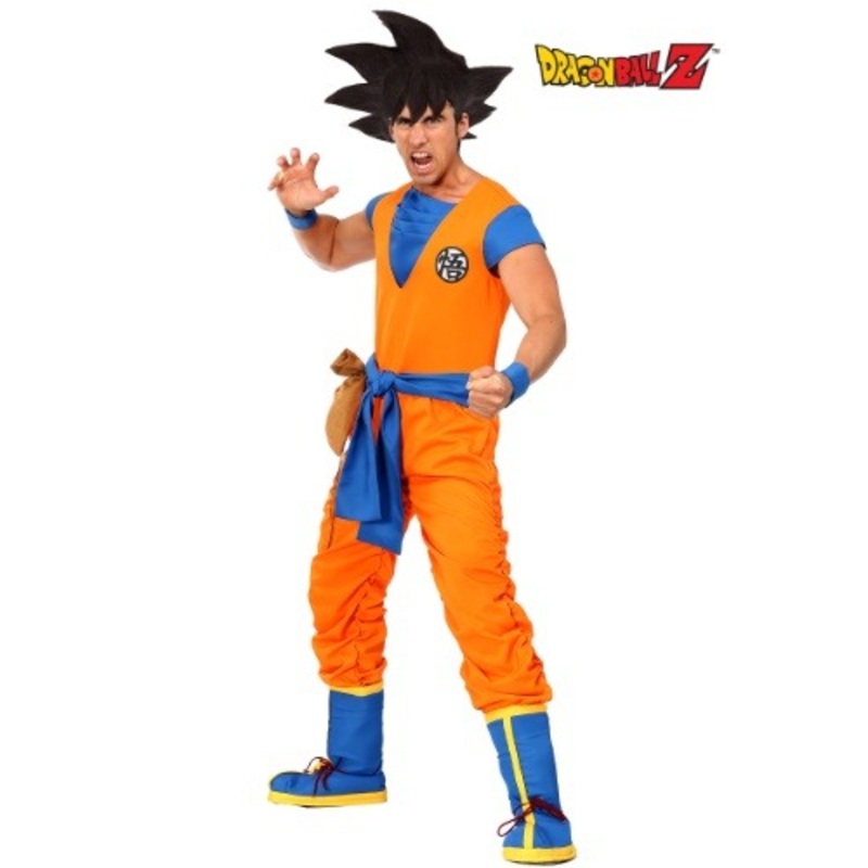 Dragon Ball Z Authentic Goku Men's Costume Small