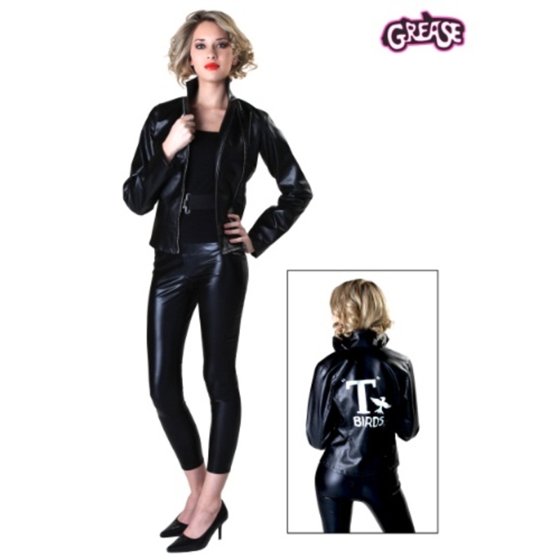Grease T-Birds Costume Jacket for Women X-Small