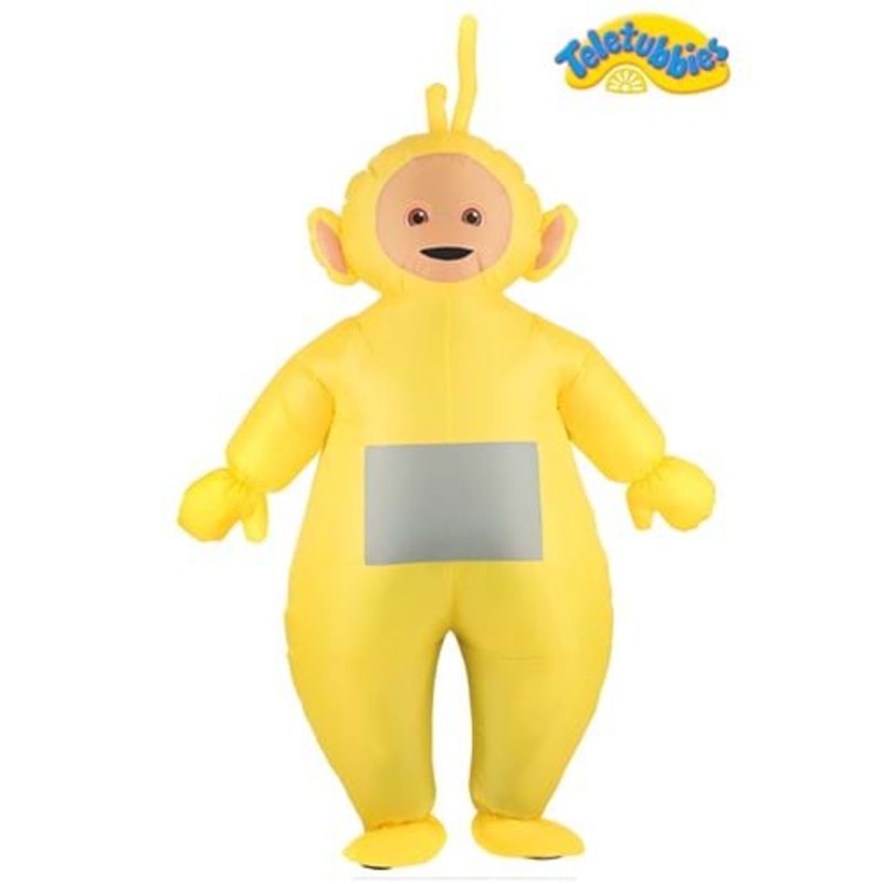 Inflatable Laa-Laa Teletubbies Costume for Adults Standard