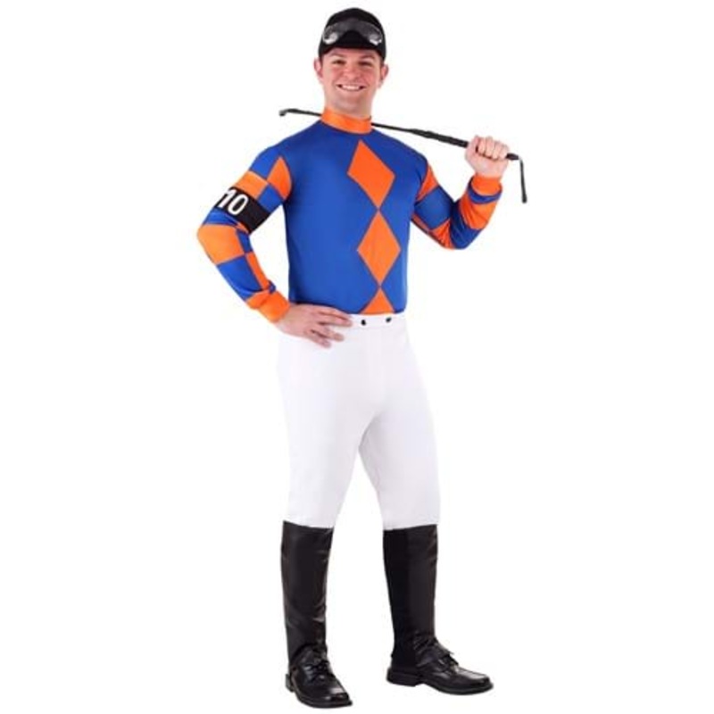 Kentucky Derby Jockey Costume for Men Small