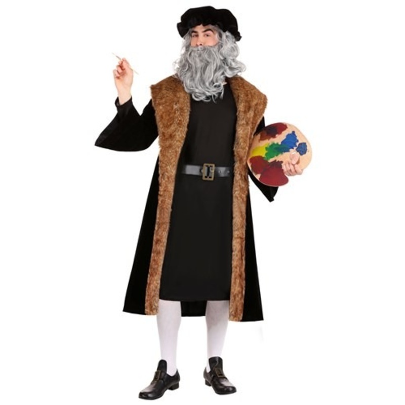 Men's Leonardo da Vinci Costume X-Large