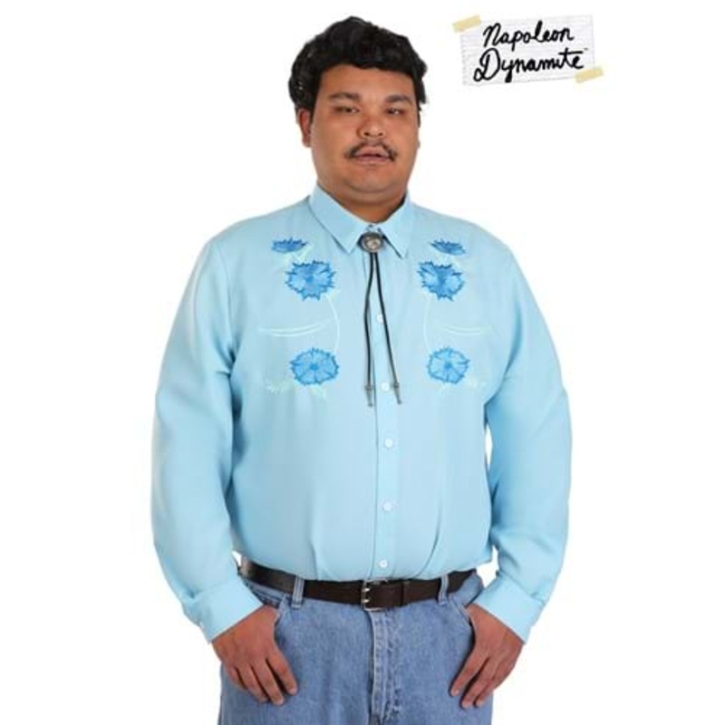 Plus Size Napoleon Dynamite Pedro Costume for Men 2X