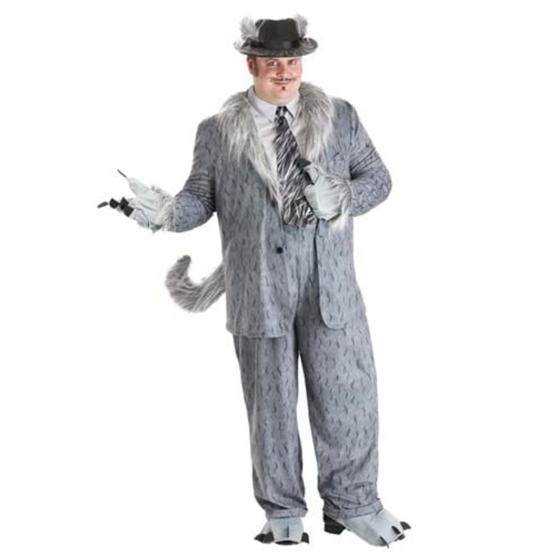 Plus Size Woodsy Bad Wolf Costume for Men 2X
