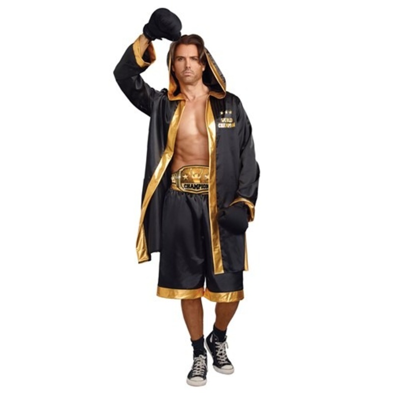 The Champ Boxer Men's Costume Medium