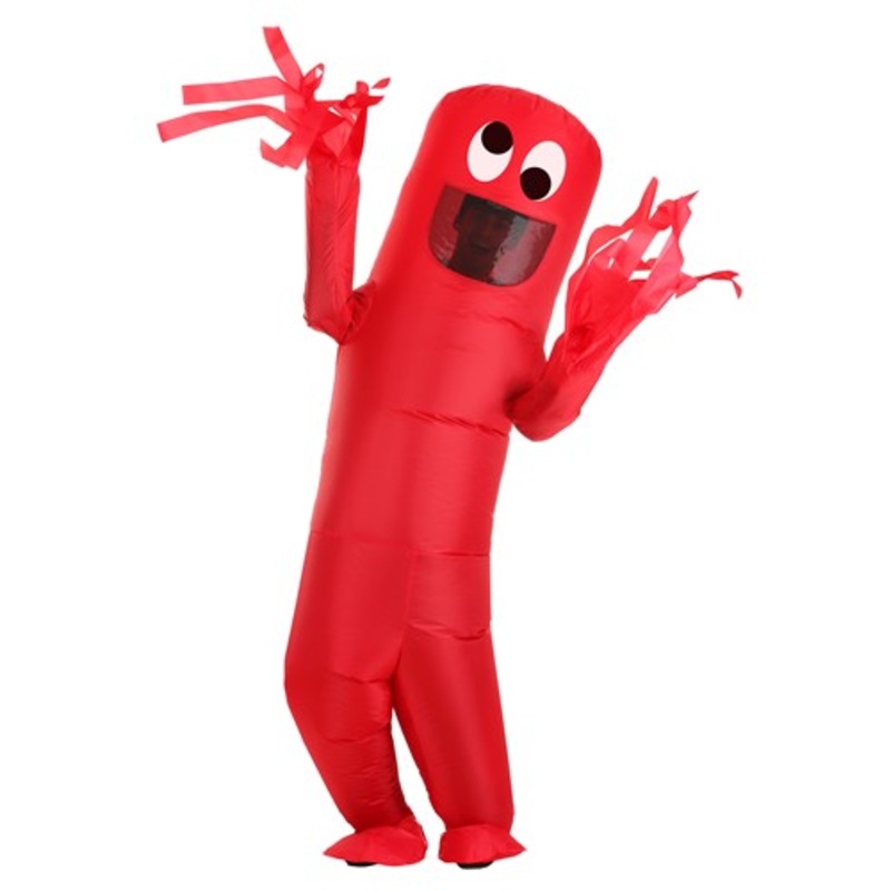 Wacky, Waving, Inflatable Tube Man Costume for Adults Standard