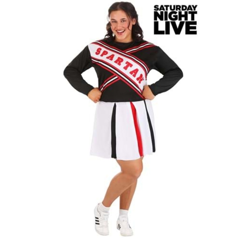 Women's Plus Size Saturday Night Live Spartan Female Cheerleader Costume Plus