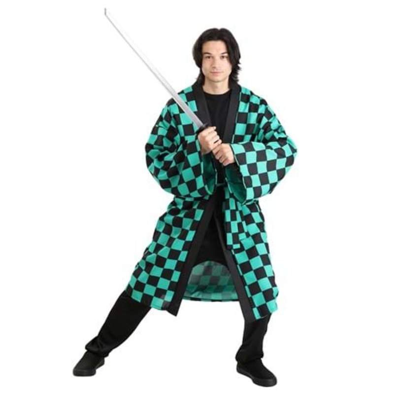 Anime Slayer Kimono Costume for Adults Small