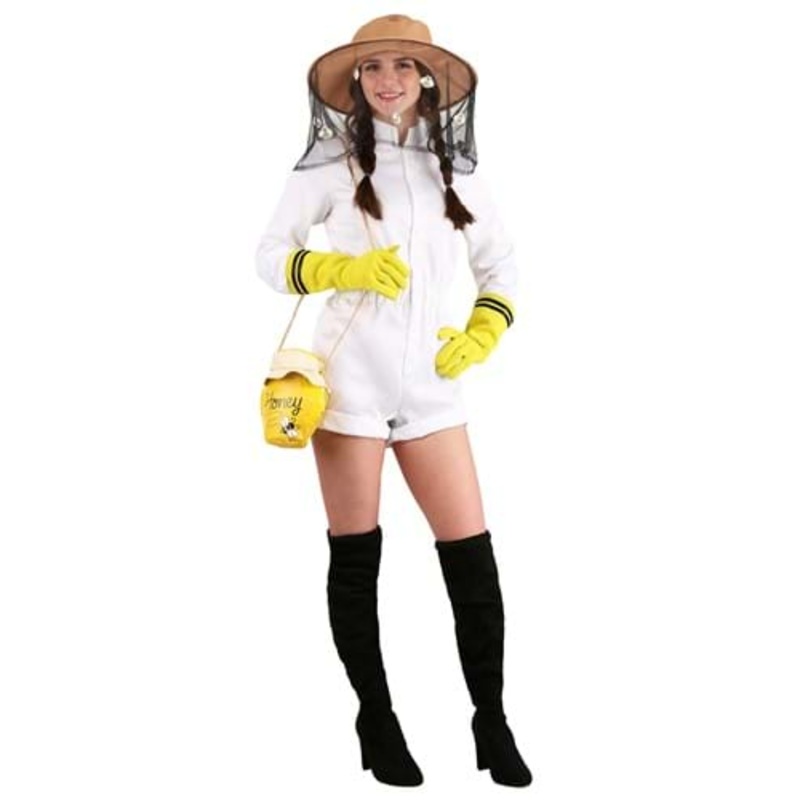 Busy Beekeeper Costume for Women Large