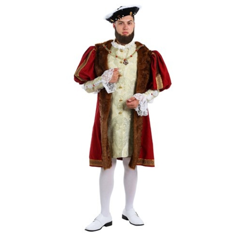 King Henry Costume for Adults Medium