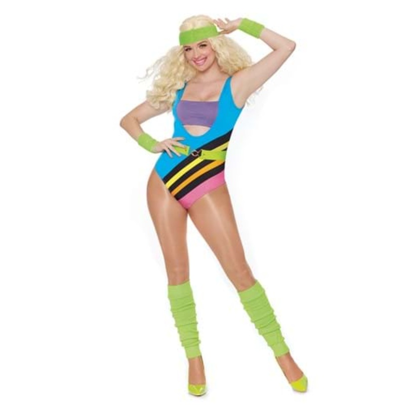 Let's Get Physical Costume for Women Small
