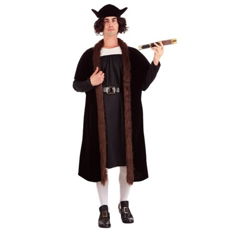 Men's Christopher Columbus Costume Medium