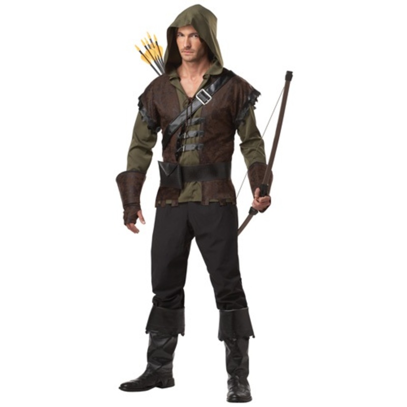 Men's Realistic Robin Hood Costume Small