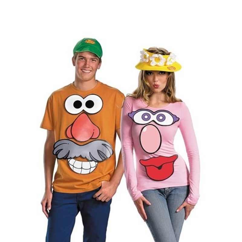 Mr. and Mrs. Potato Head Costume Kit - Toy Story Costume Ideas Standard