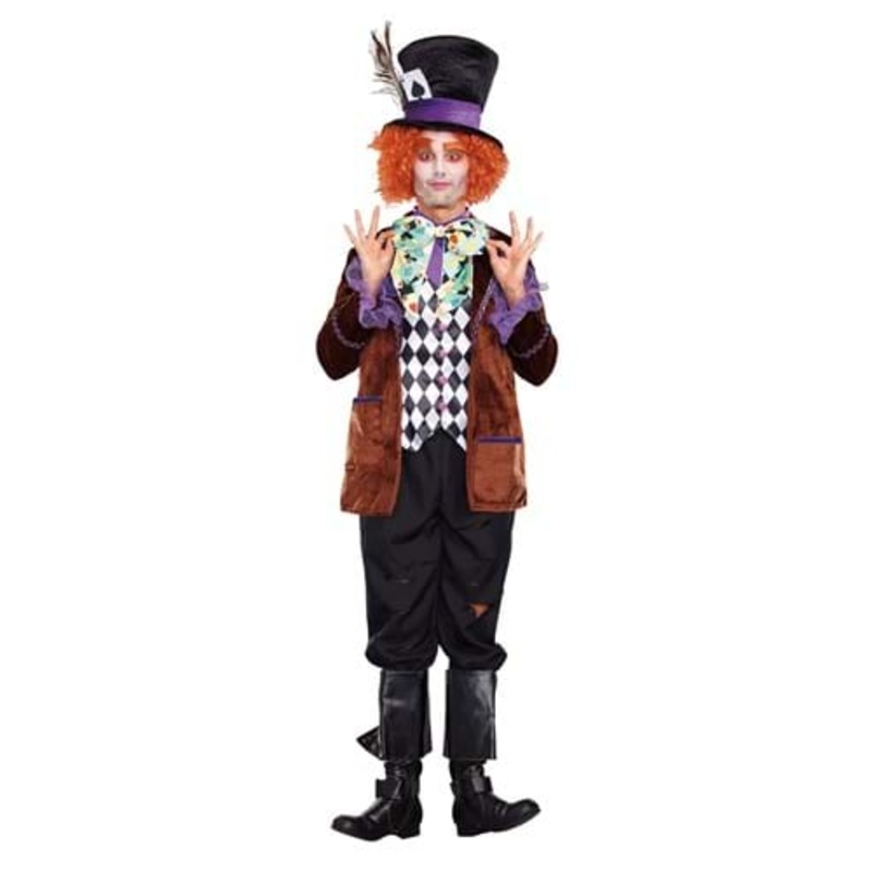 Plus Size Men's Hatter Madness Costume 3X