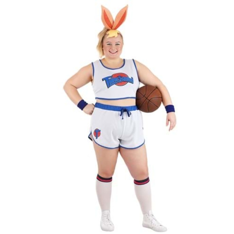 Plus Size Space Jam Lola Bunny Costume for Women 1X