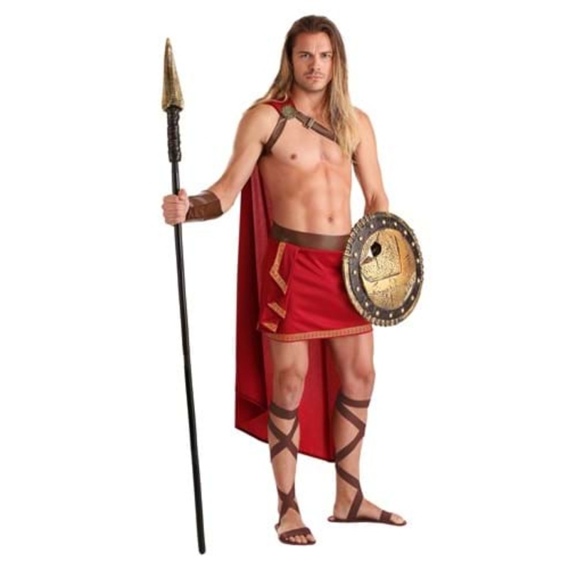 Rugged Spartan Men's Costume X-Small