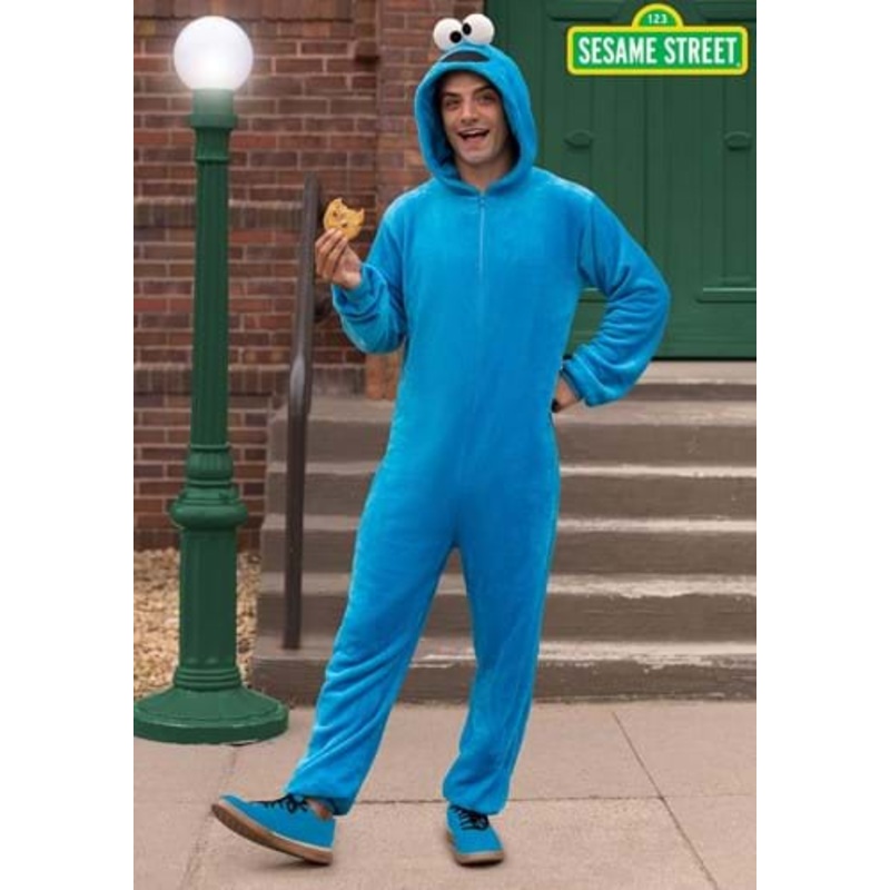Sesame Street Cookie Monster Onesie Small