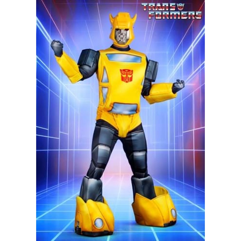 Transformers Retro Bumblebee Costume for Adults Small