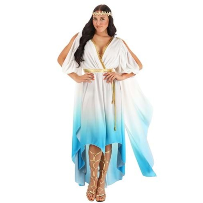 Women's Deluxe Goddess Costume Dress Small