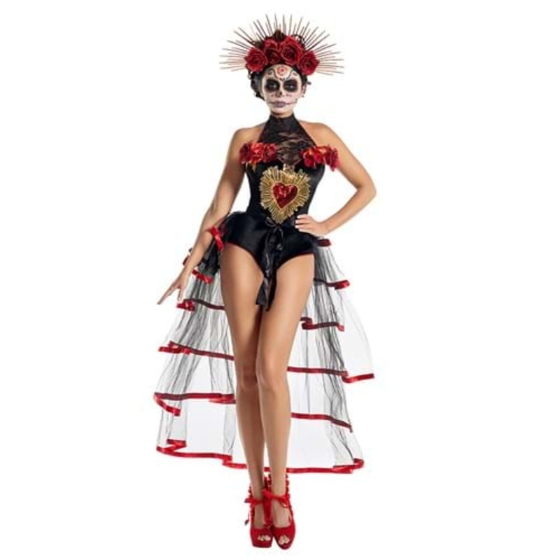 Women's Sexy La Muerta Costume Small