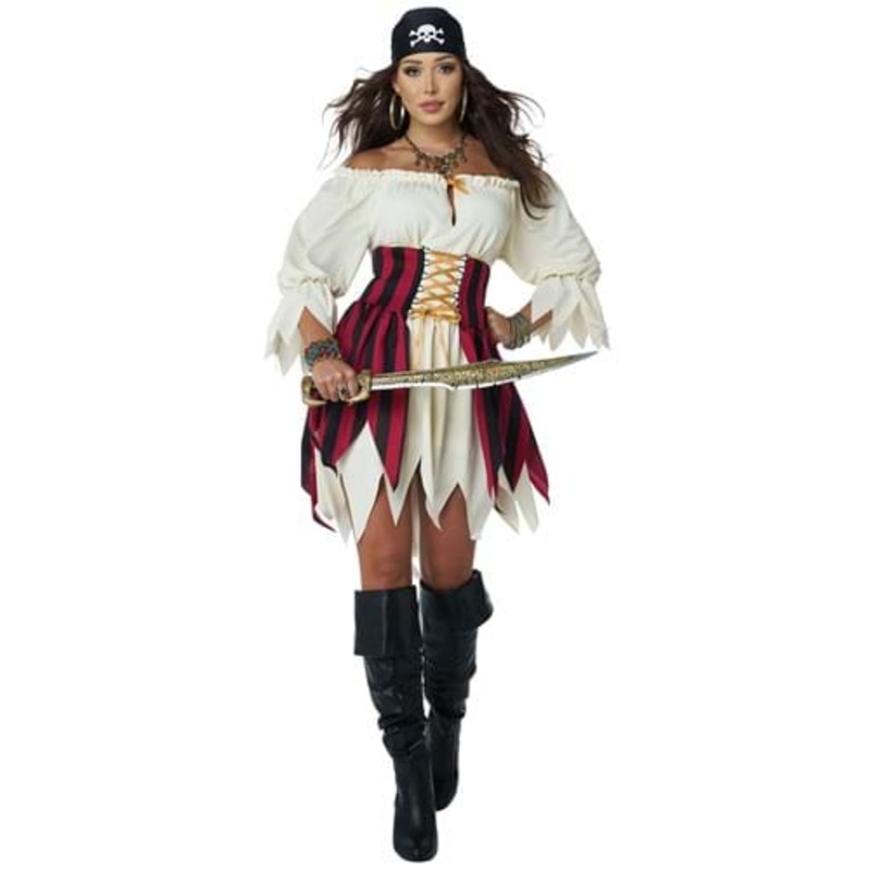 Women's Sultry Sea Pirate Costume X-Small