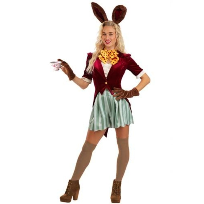 Women's Trendy March Hare Costume Small