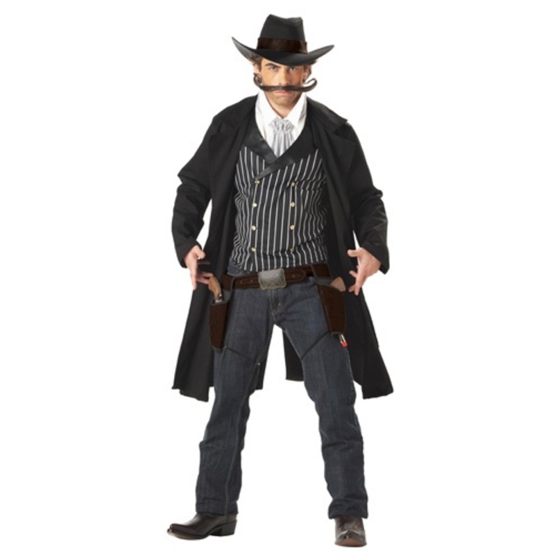 Adult Gunfighter Western Costume Medium