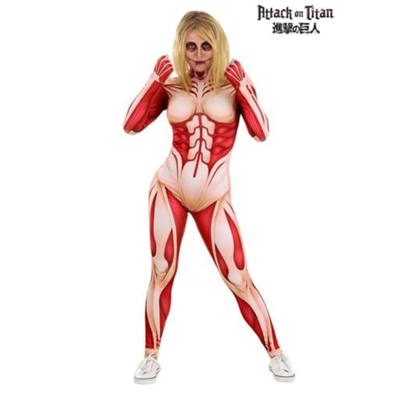 Attack on Titan Female Titan Costume for Women X-Small