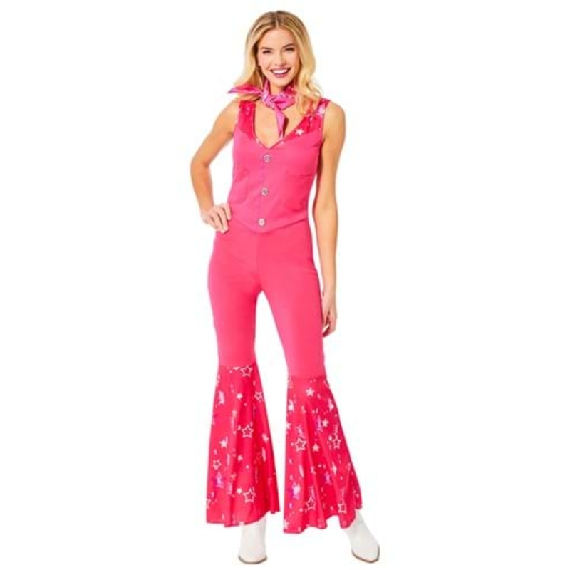 Barbie Movie Barbie Cowgirl Costume for Women Small