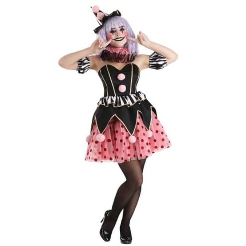 Cupcake Clown Women's Costume Small