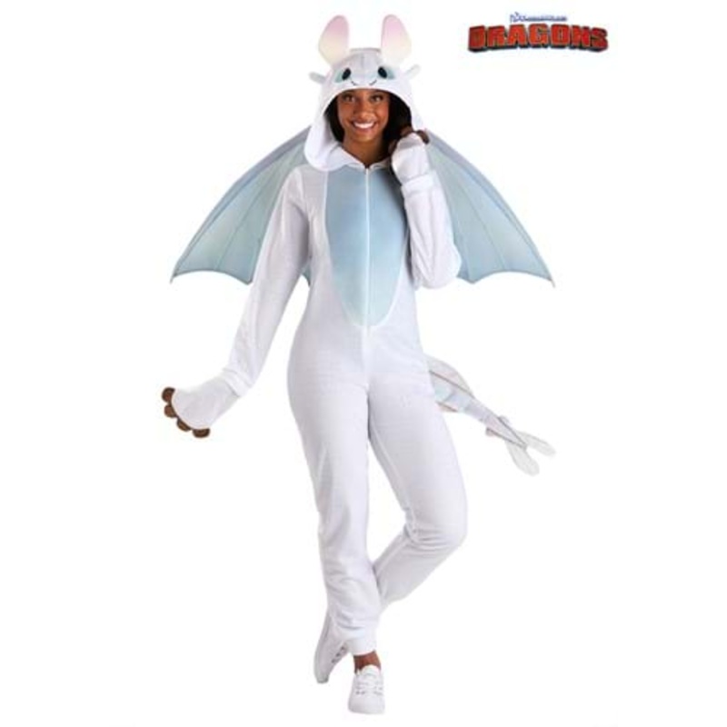 How To Train Your Dragon Women's Light Fury Costume Small
