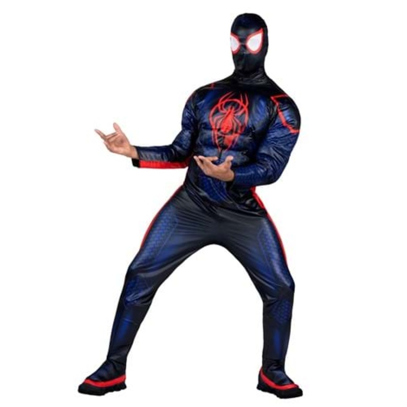 Men's Spider-Man Miles Morales Costume Medium