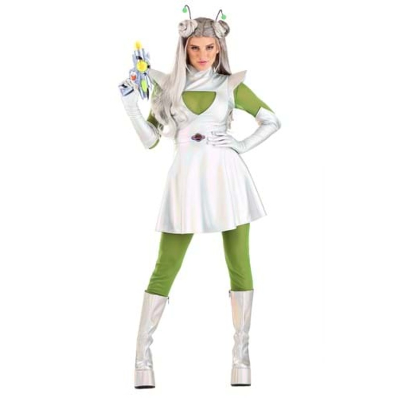 Outer Space Alien Women's Costume Small