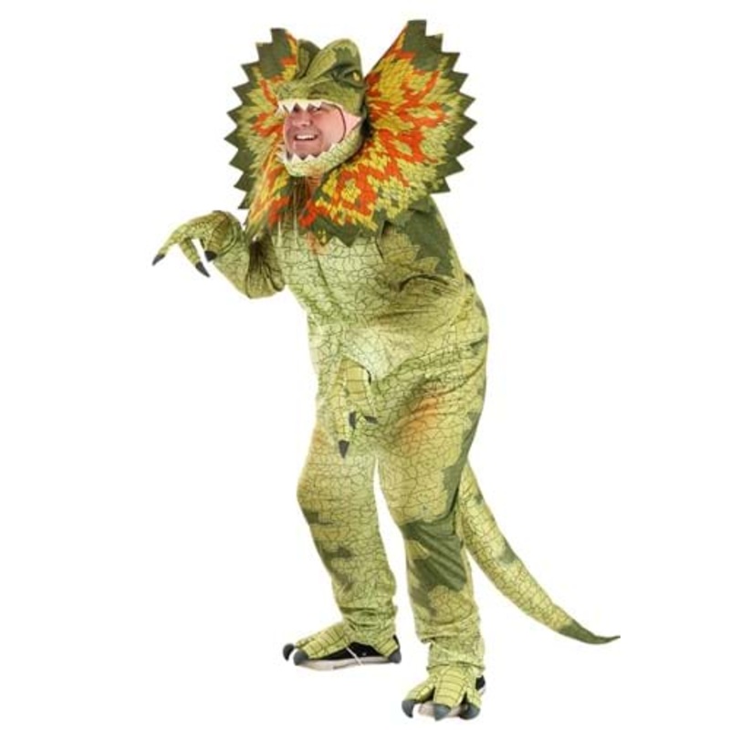 Plus Size Dilophosaurus Costume for Adults 2X