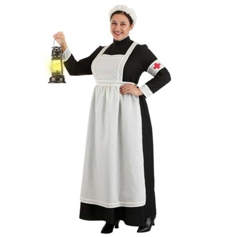 Plus Size Florence Nightingale Women's Costume 1X