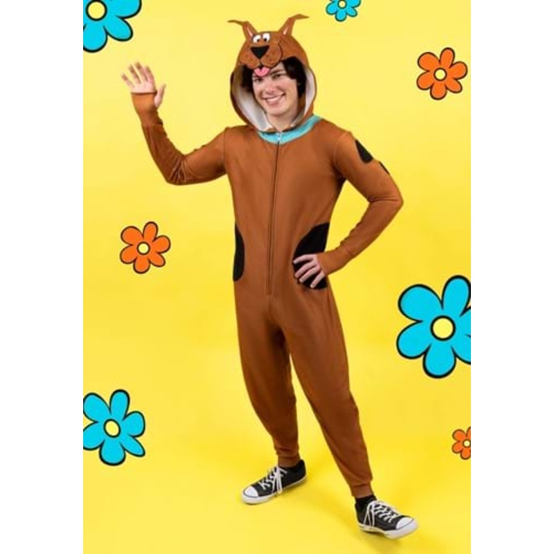 Scooby Doo Union Suit Adult Costume Small