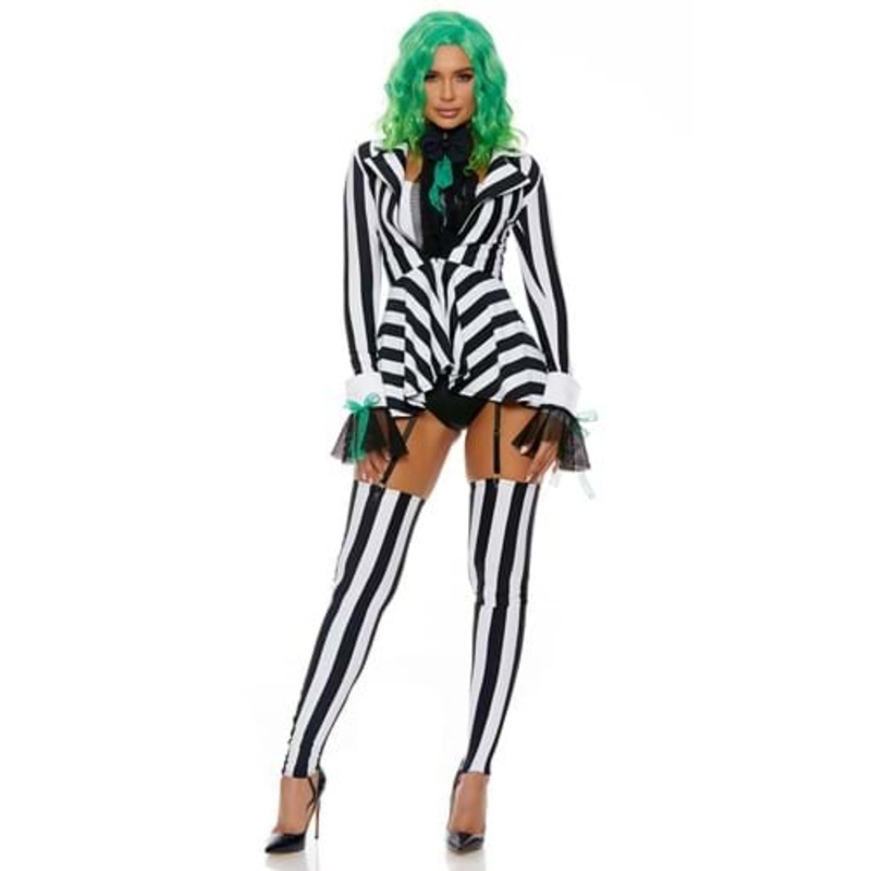 Sexy Got the Juice Beetlejuice Costume for Women X-Small/Small