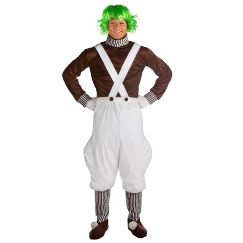 Adult Plus Size Chocolate Factory Worker Costume 2X