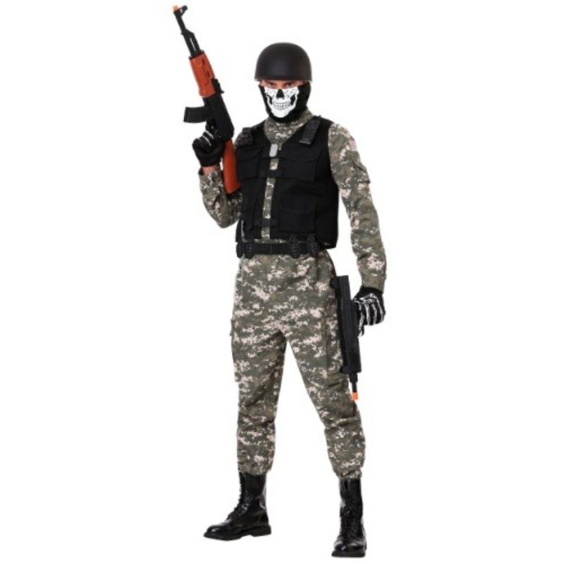 Battle Soldier Adult Costume X-Small