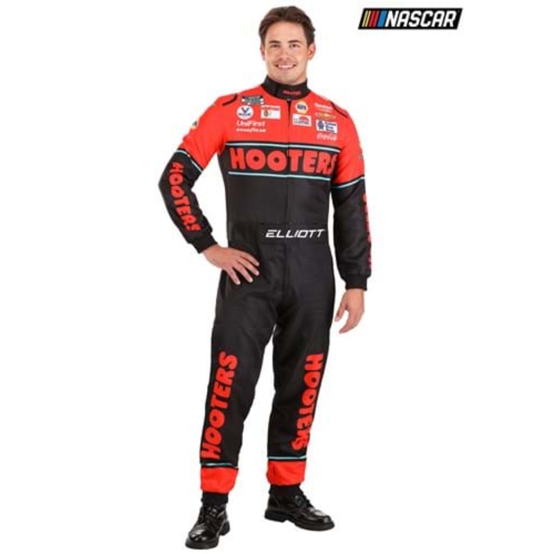 Chase Elliott Hooters Uniform NASCAR Costume for Men Small