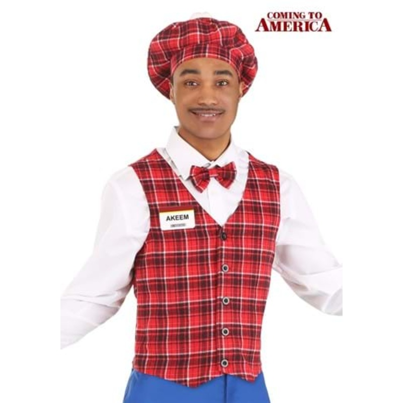 Coming to America McDowells Costume for Men Small