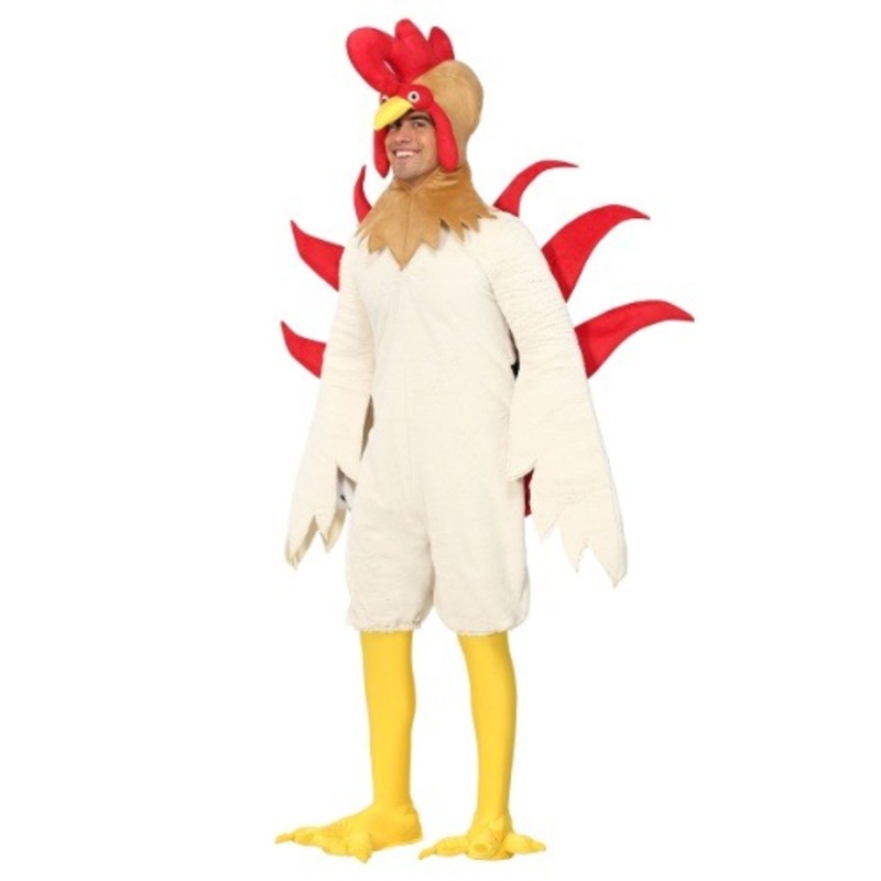 Farm Rooster Costume for Adults X-Small