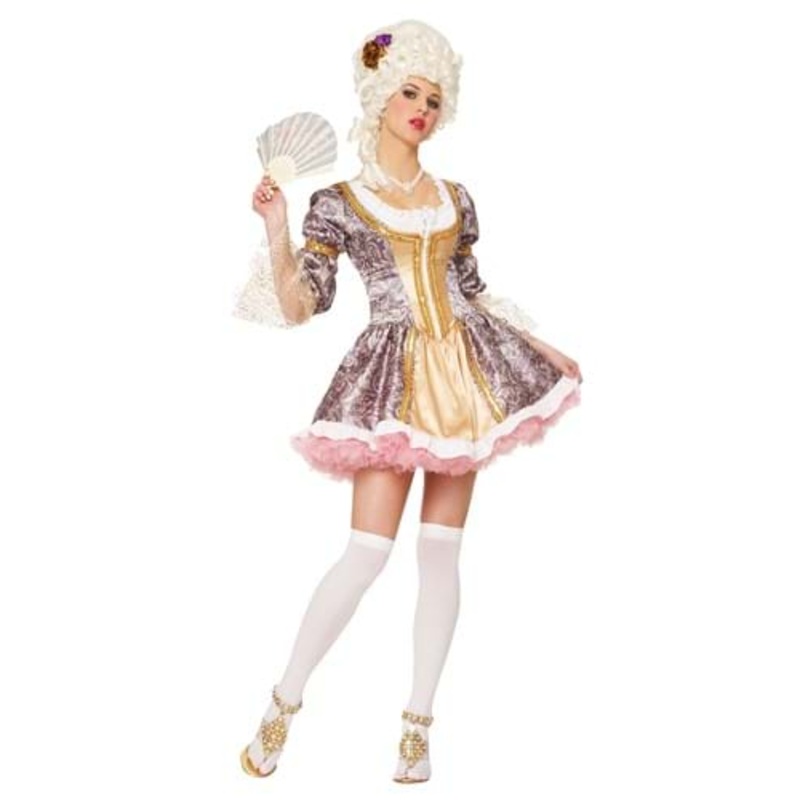 French Queen Costume for Women Small